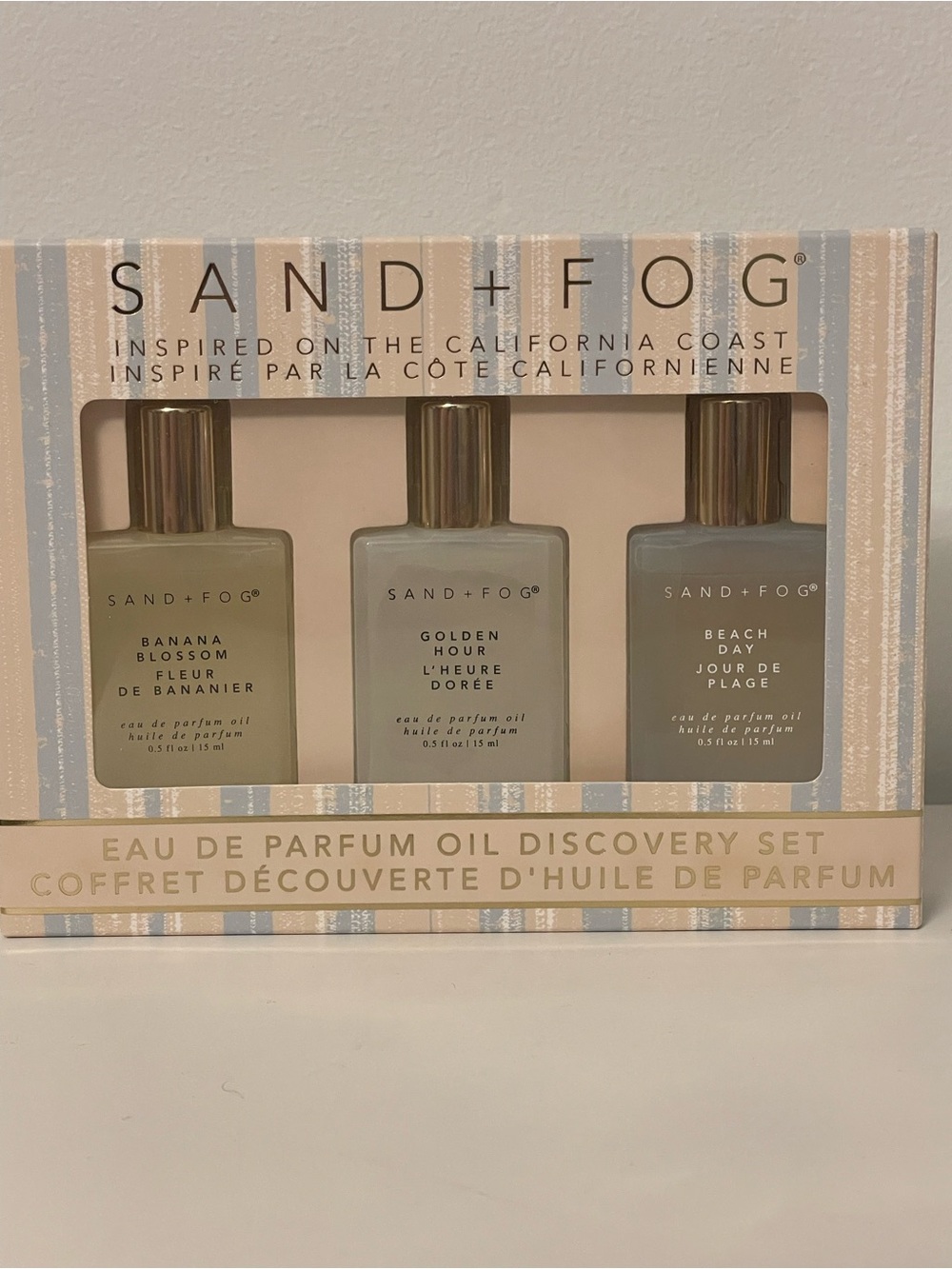 SAND + FOG Eau de Parfum Oil Rollers Discovery Set - 3 x 0.5 fl oz / 15 ml